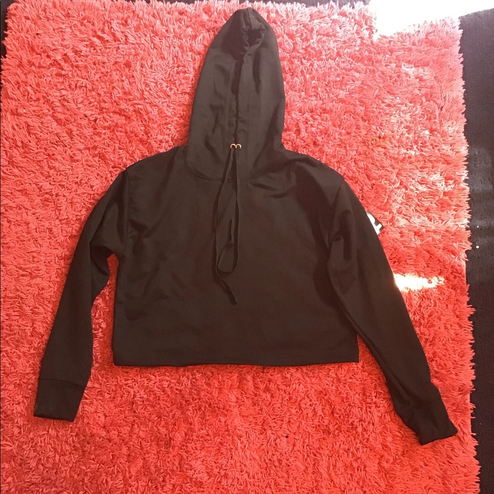 Black Cropped 2 Piece